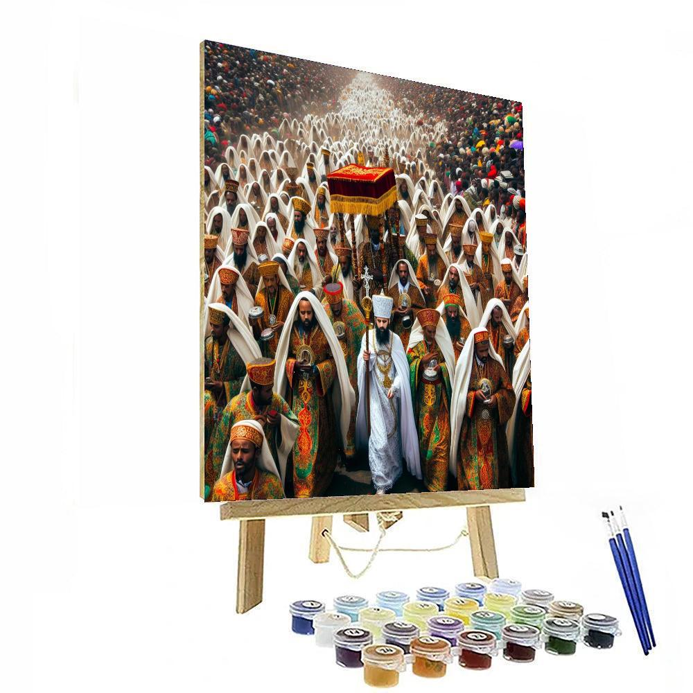 Ethiopian Epiphany - Ethiopia DIY Paint By Numbers