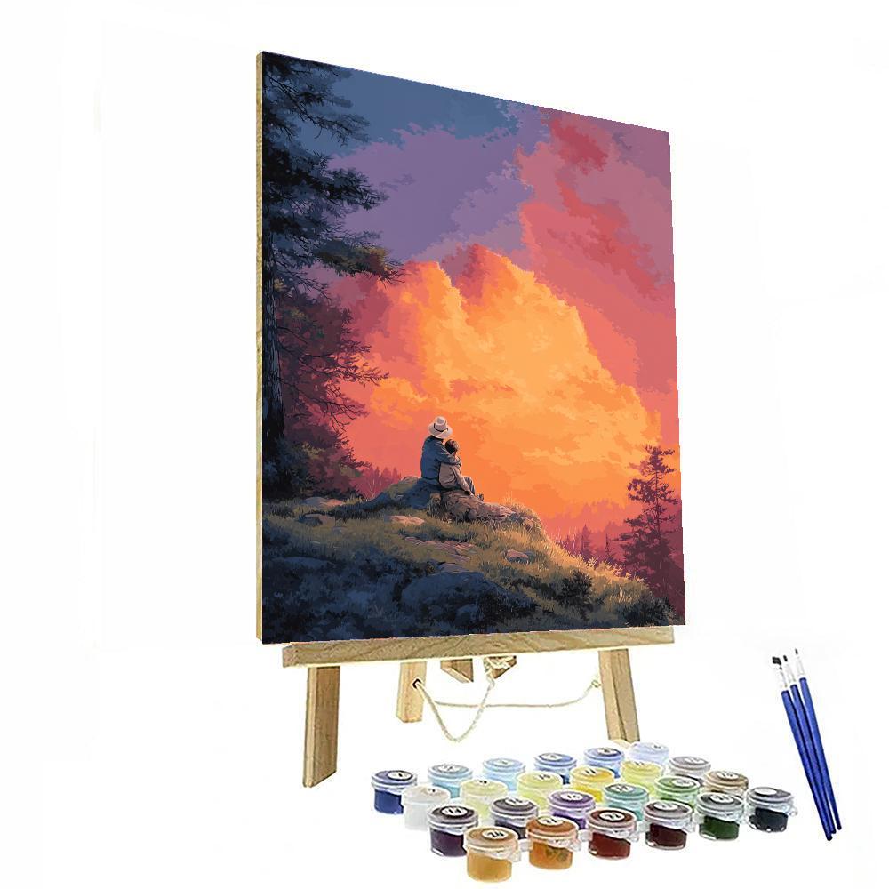 A Love Beyond Words Painting Number Kit