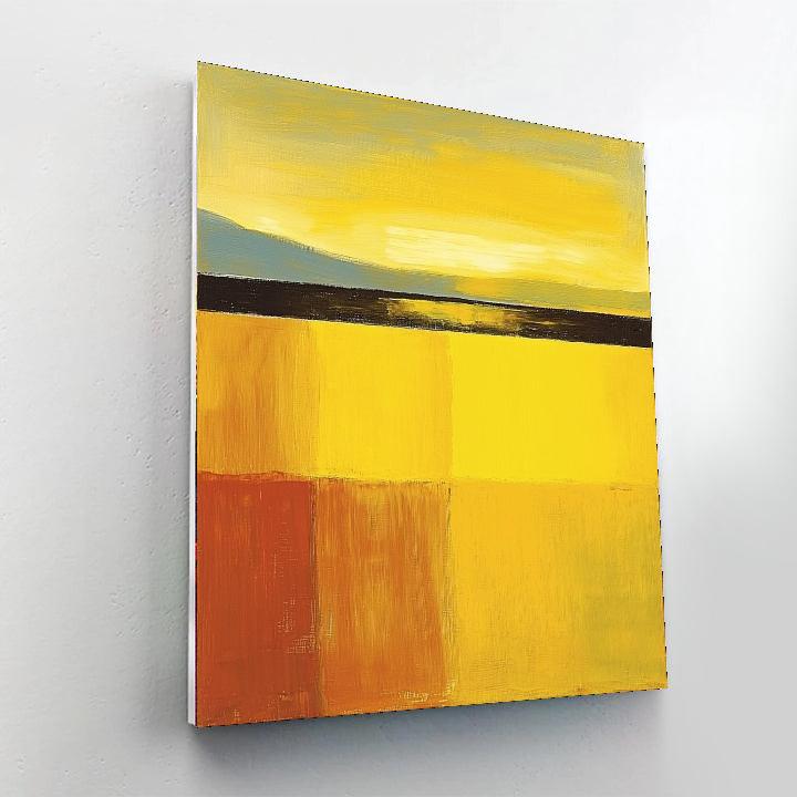 Mark Rothko Inspired Transcendent Reflections  Paint By Numbers