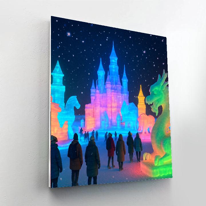 Harbin Ice And Snow Sculpture Festival - Harbin, China DIY Paint By Numbers