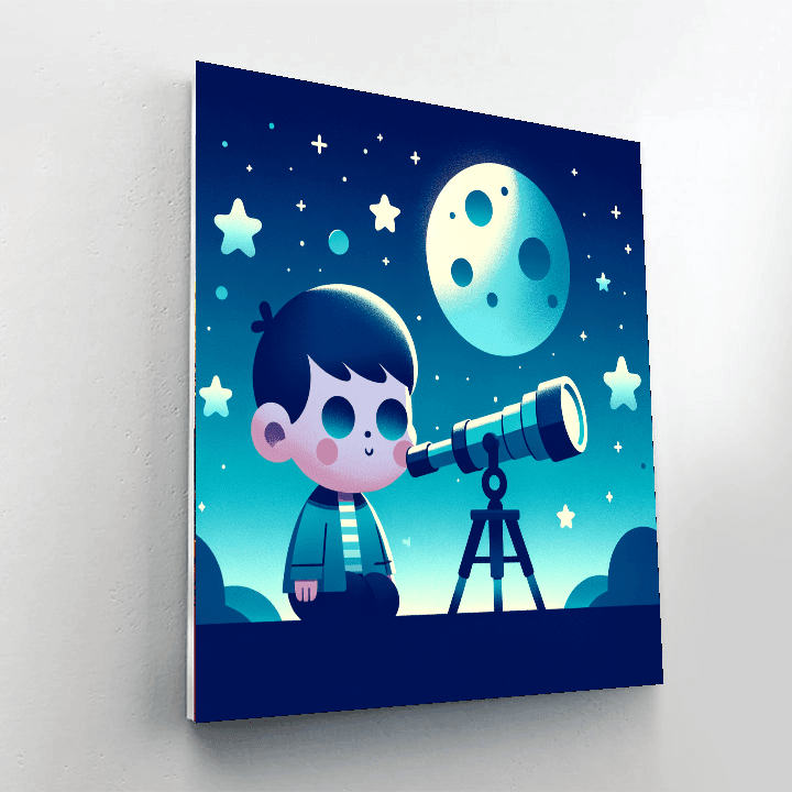 Stellar Sky Gazing Paint By Color