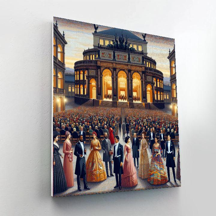 Wagner Opera Festival - Germany Paint By Numbers Kits