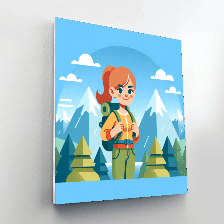 Mountain Adventure Trail Paint By Numbers Kits