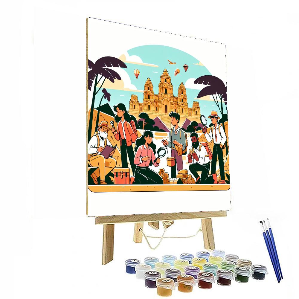 Ancient Inca Expedition DIY Paint By Numbers