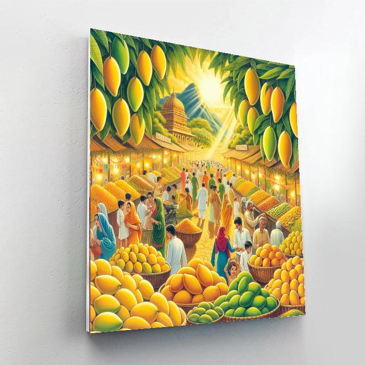Mango Festival - Delhi Painting Number Kit
