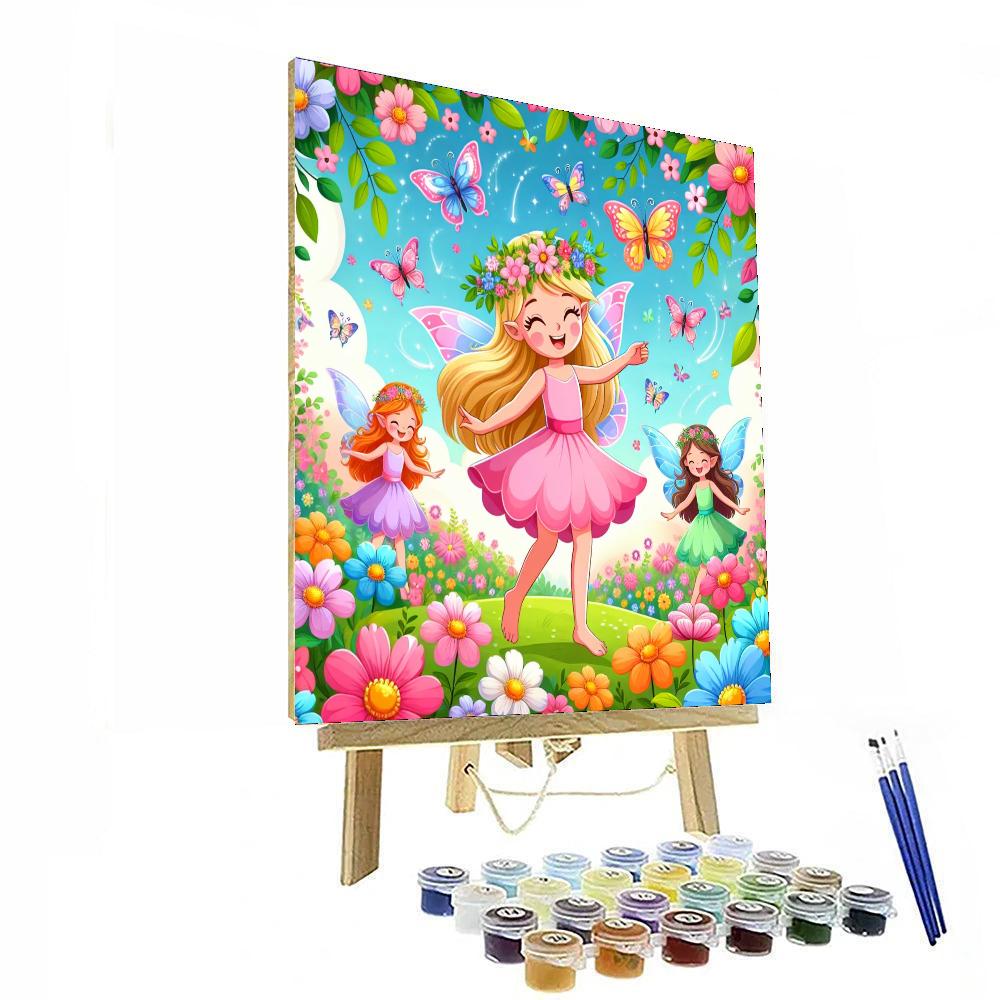 Explorers In Fairyland Number Painting