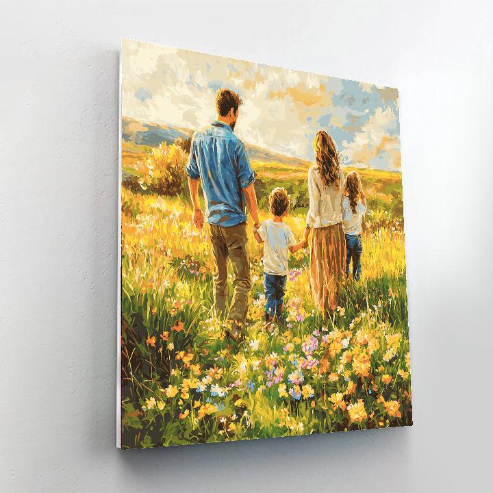 The Garden Of Growth Paint By Numbers