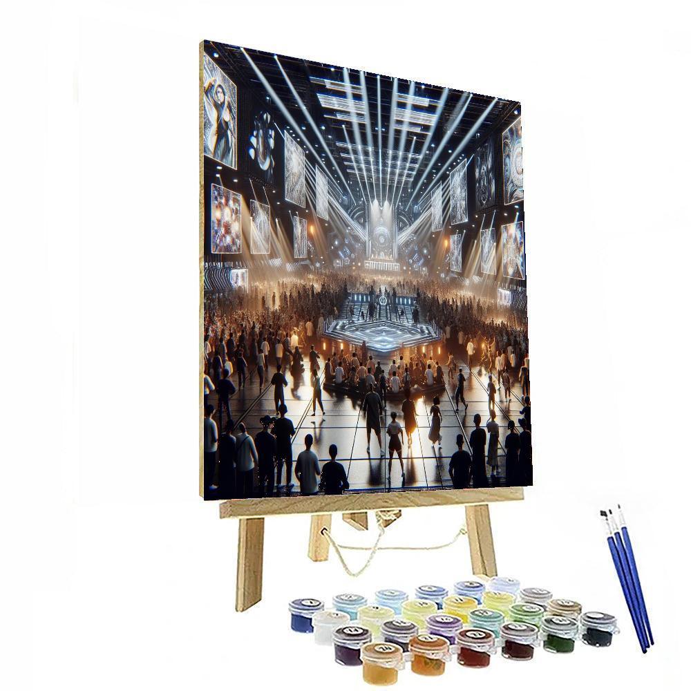 Sónar Music Festival - Spain Painting By Numbers Kit