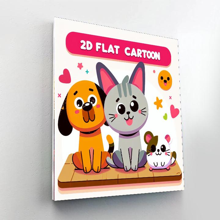 Pet Pals Universe Painting Number Kit