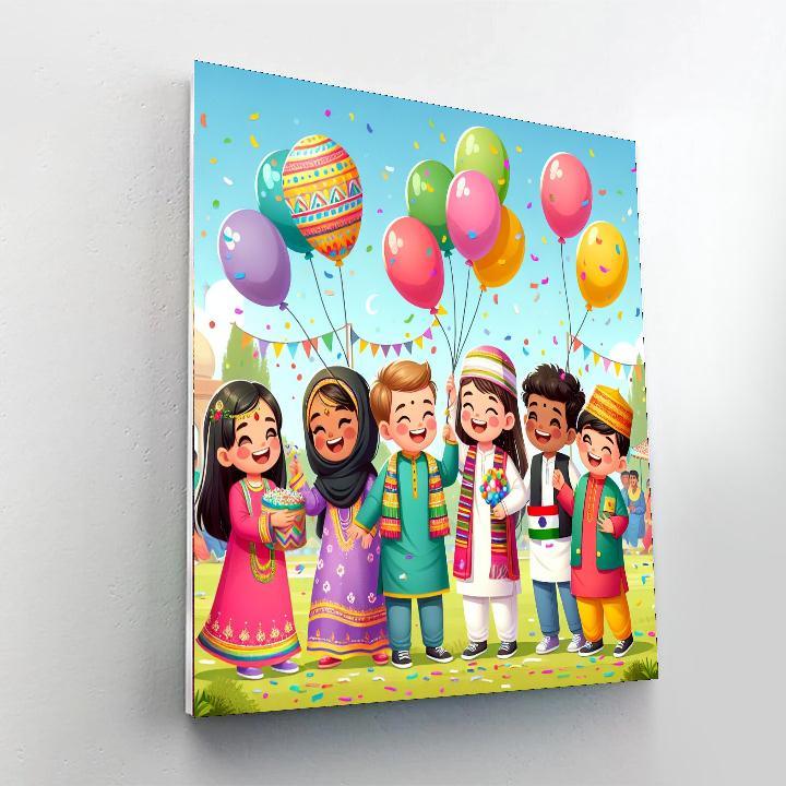 Fantastic Fiesta Paint By Numbers