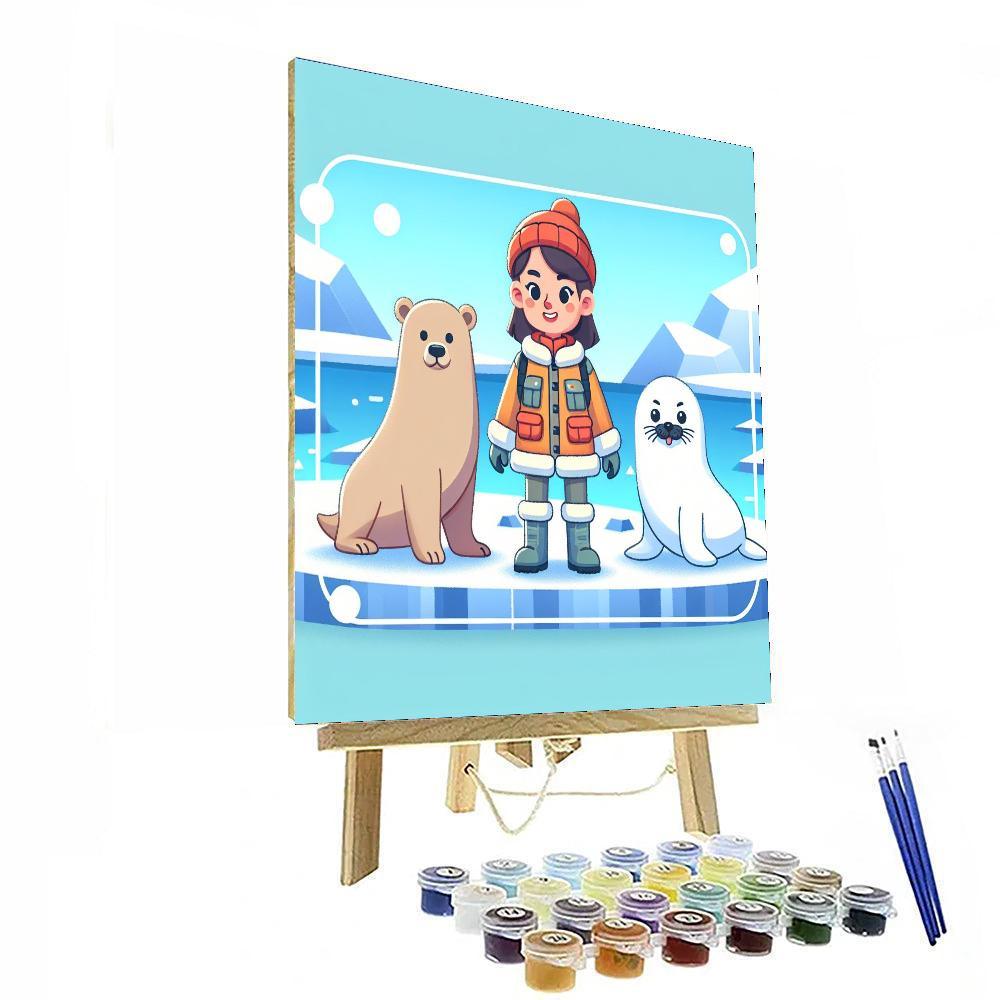 Arctic Wildlife Rescue Paint By Color