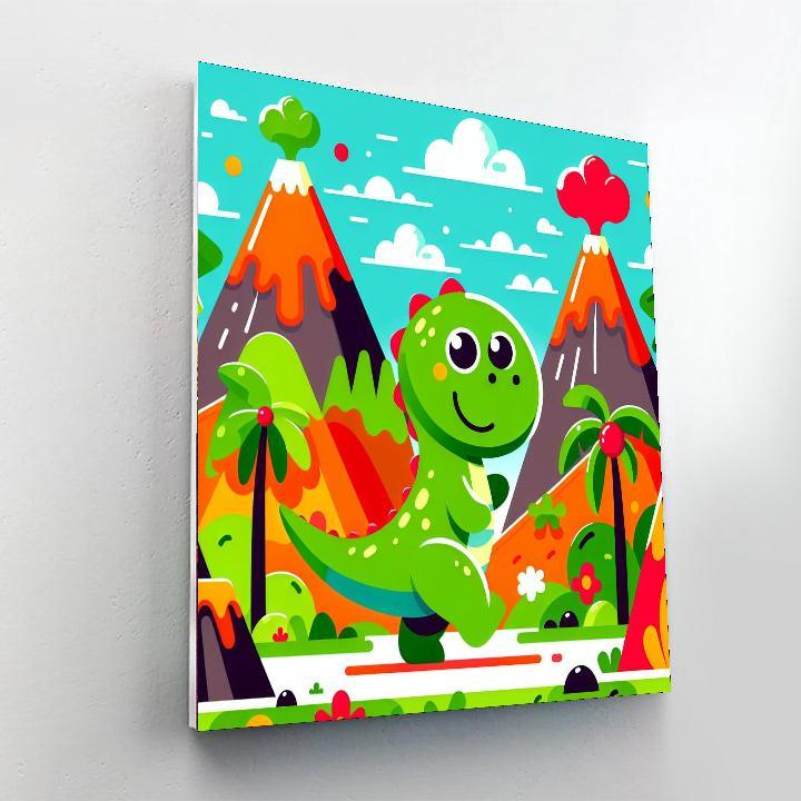 Dinosaur Explorer Quest Paint By Number