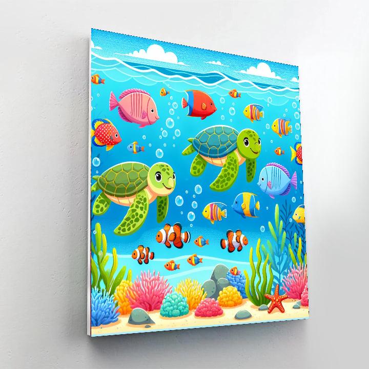 Ocean Wonders Adventure Paint By Numbers