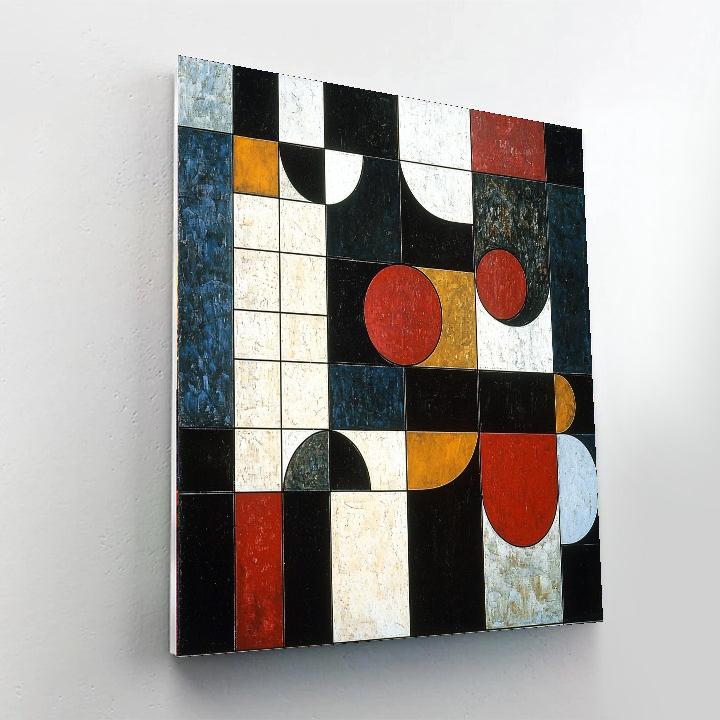 Kazimir Malevich Inspired Conceptual Unity  Paint By Color