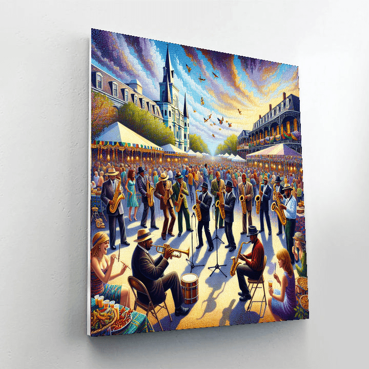 Jazz And Heritage Festival - New Orleans, Usa Paint By Number