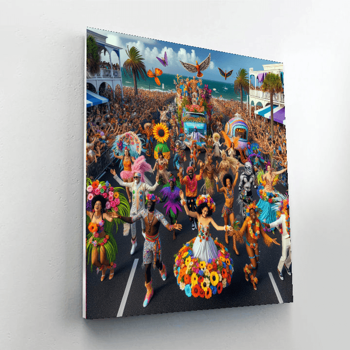 Carnival Of Goa - India Paint By Numbers