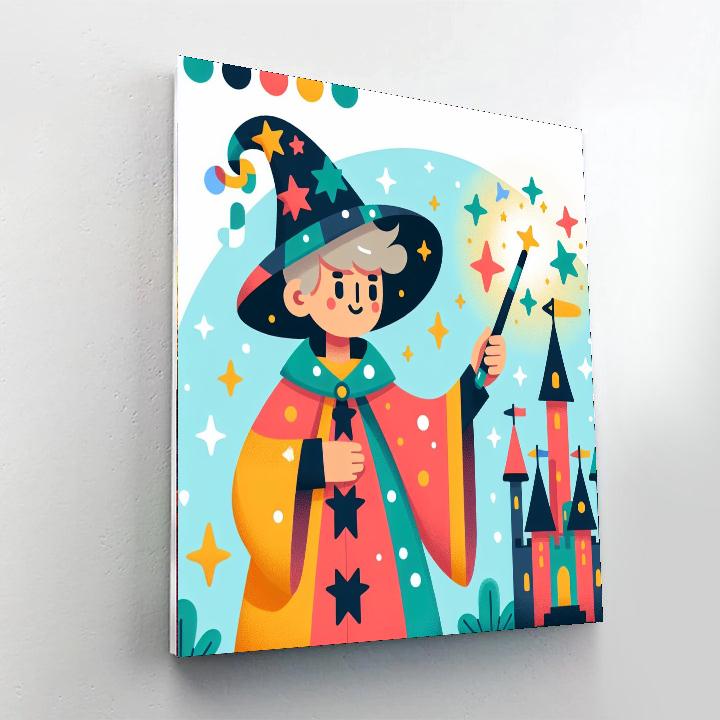 Wizarding School Adventure Paint By Numbers Art