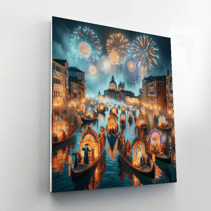 Festa Del Redentore - Italy Paint By Color