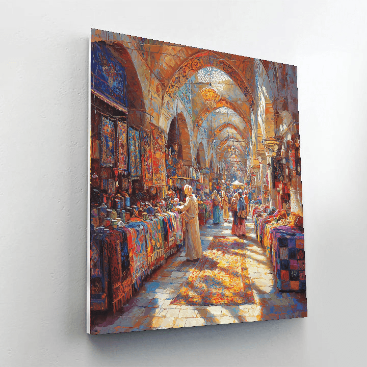 Grand Bazaar - Istanbul Numbered Painting Kits