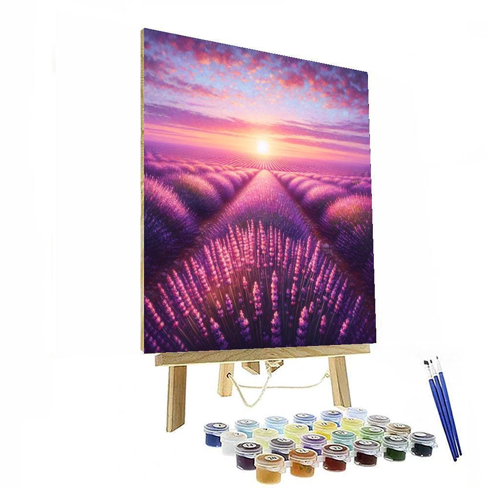Lavender Fields Escape Paint By Color