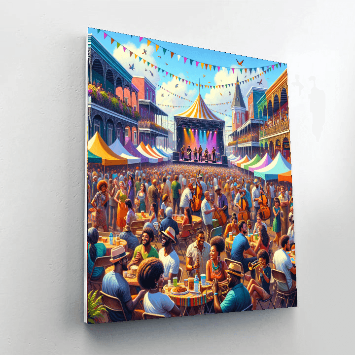 Jazz Fest Paint By Number