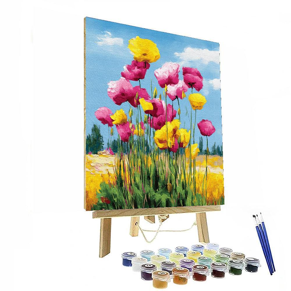 Spring’s Tender Bloom Numbered Painting Kits