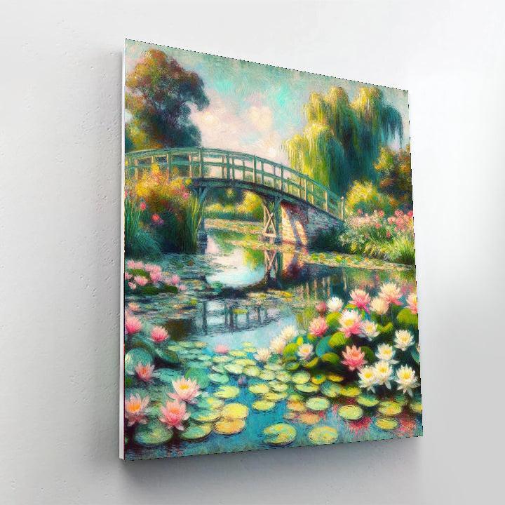 Monet's Garden Symphony DIY Paint By Numbers
