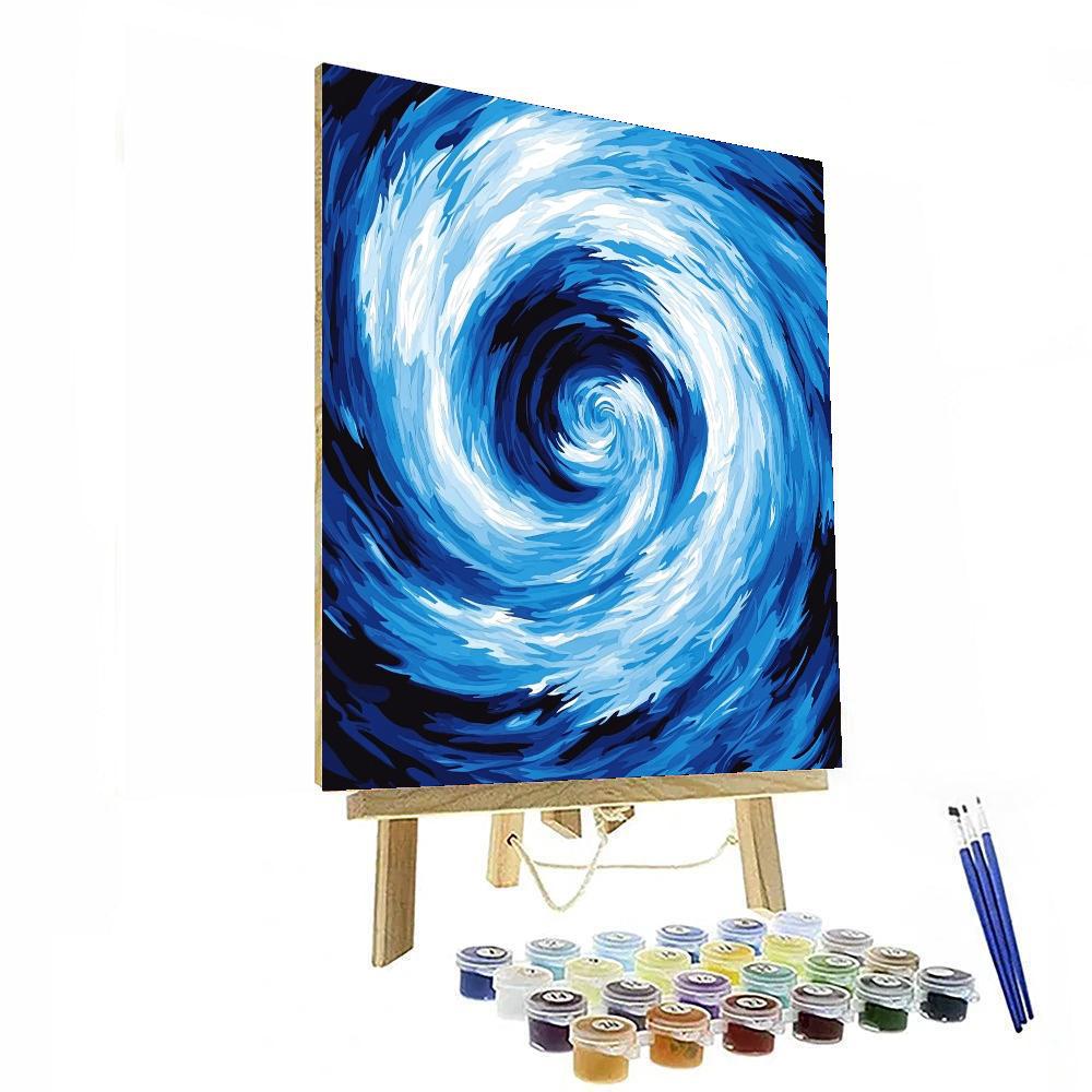 Michelangelo Inspired Eternal Whirlwind  Paint By Numbers