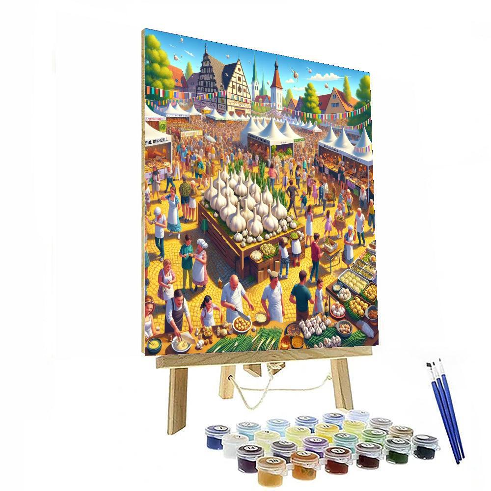 Garlic Festival - Gilroy Paint By Numbers
