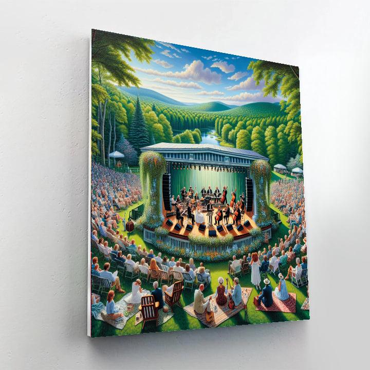 Tanglewood Music Festival - Usa Numbered Painting Kits