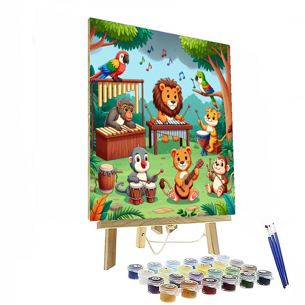 Jungle Music Festival Numbered Painting Kits