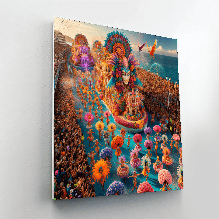 Carnival Of Nice - Nice, France Paint By Numbers