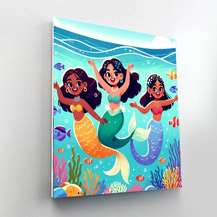 Exploring Enchanted Seas Painting By Numbers Kit