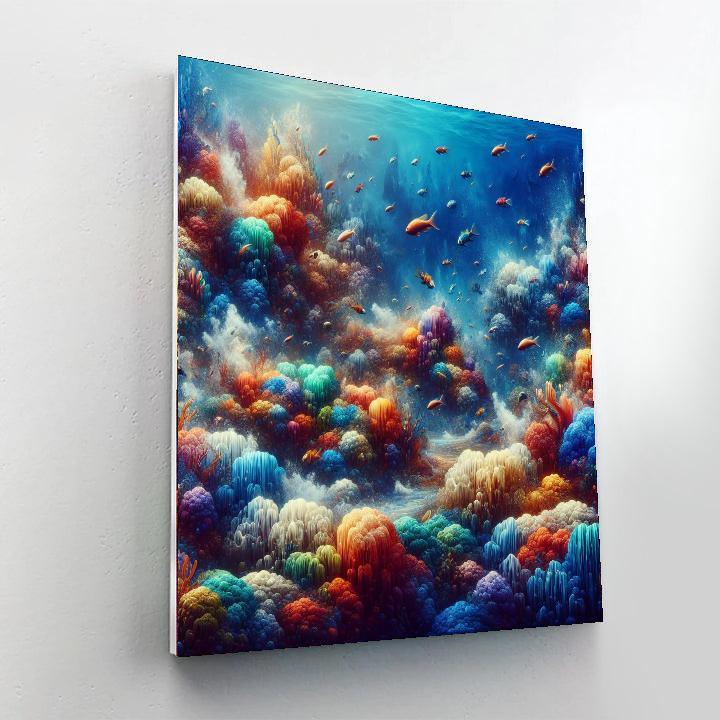Underwater Ocean Fantasy Paint By Number