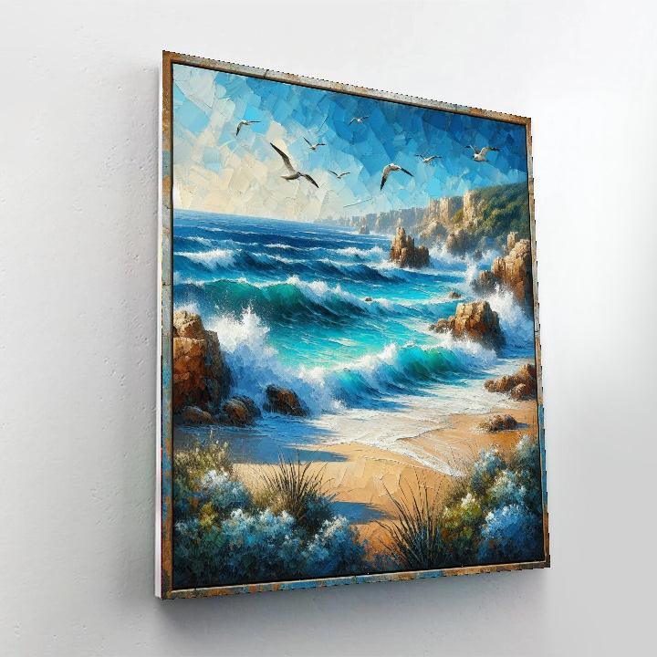 Adventure-seeking Seascapes Number Painting