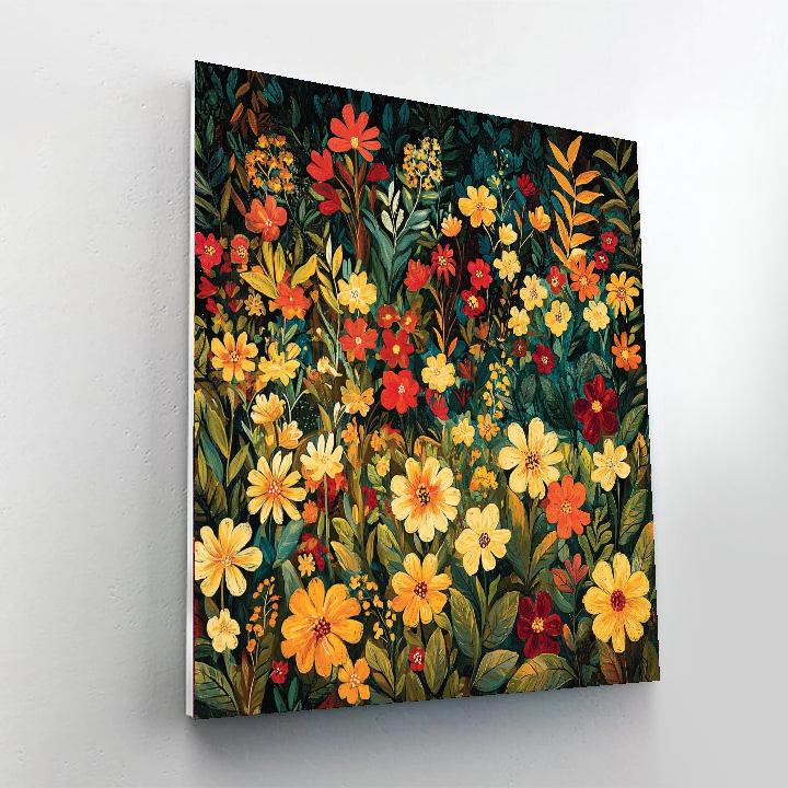 Frida Kahlo Inspired Resilient Gardens  Paint By Color