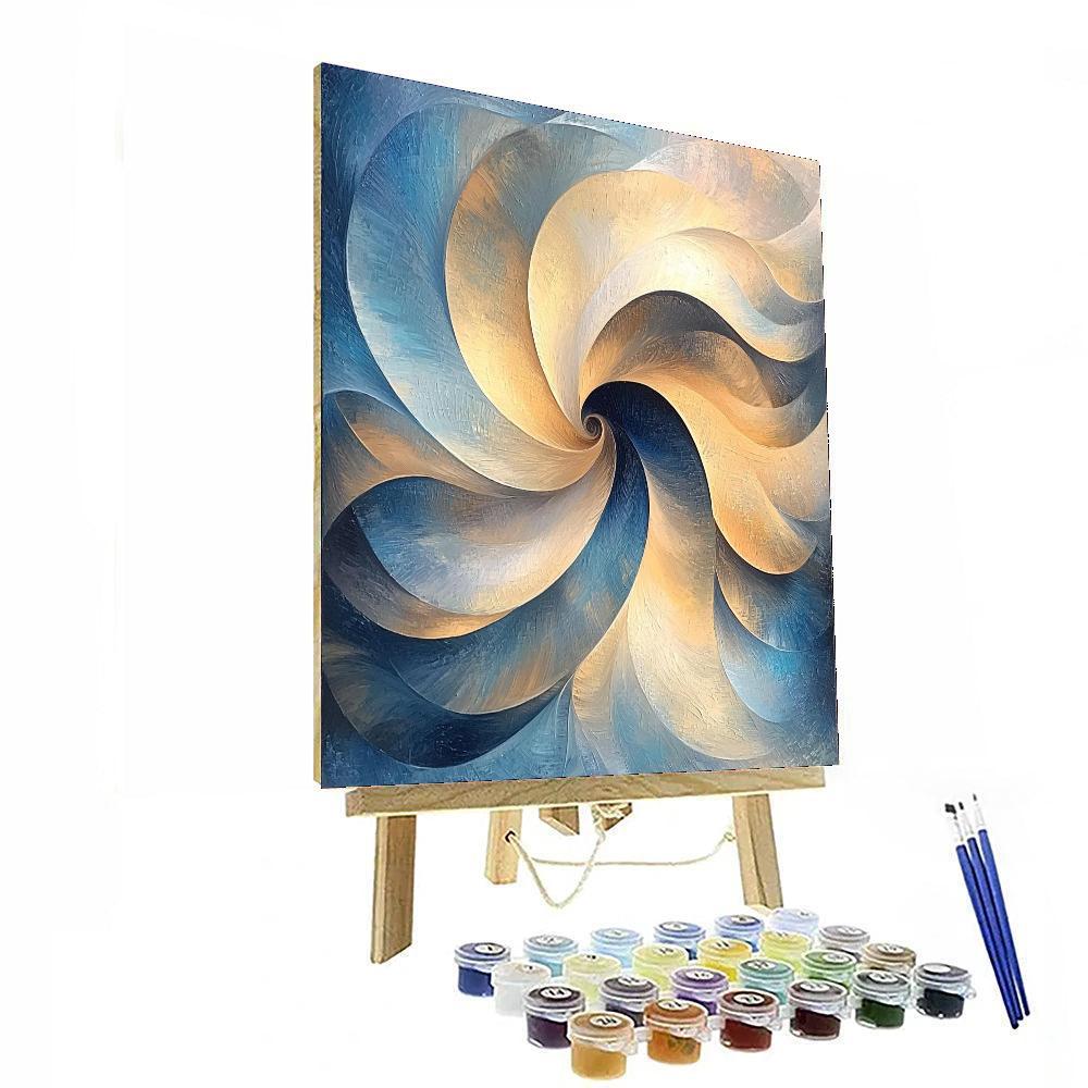 Edgar Degas Inspired Reflections In Motion  Paint By Numbers Art