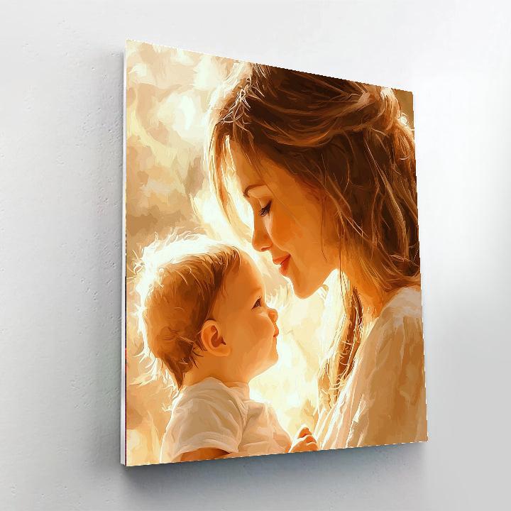 The Loving Gaze Paint By Number