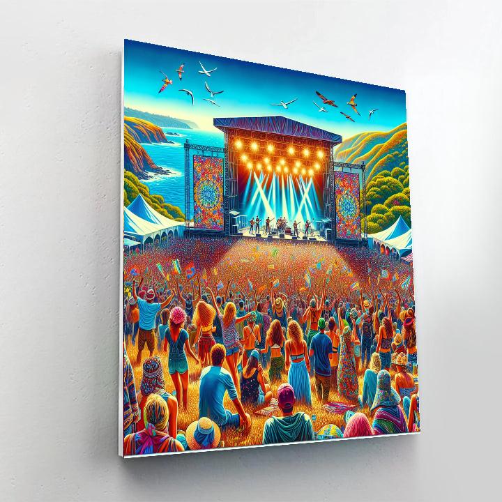 Splendour In The Grass - Australia Numbered Painting Kits