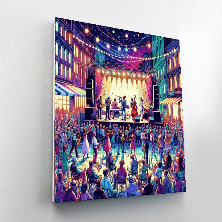 Festival Internacional De Jazz De Montreal - Montreal Numbered Painting Kits