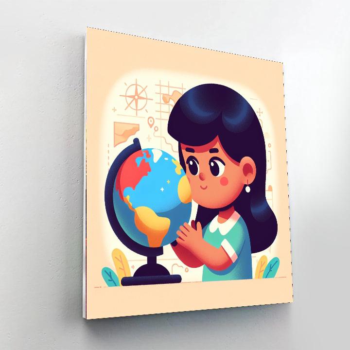 World Explorer Paint By Color