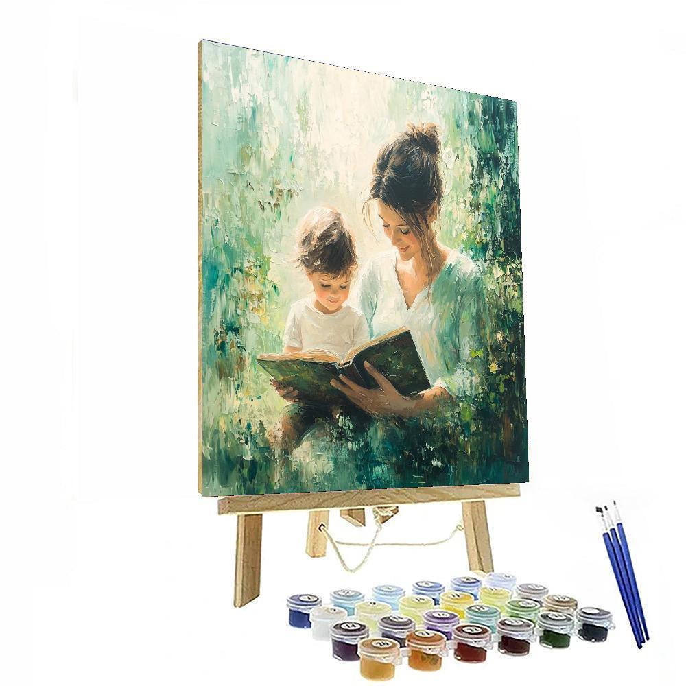 Mother And Child In Harmony DIY Paint By Numbers