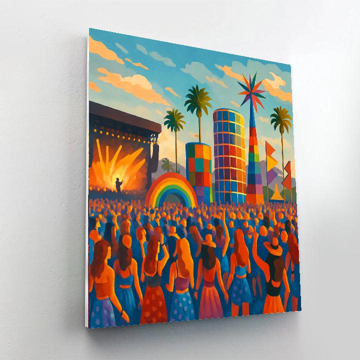 Coachella - Indio, Usa Paint By Numbers Art