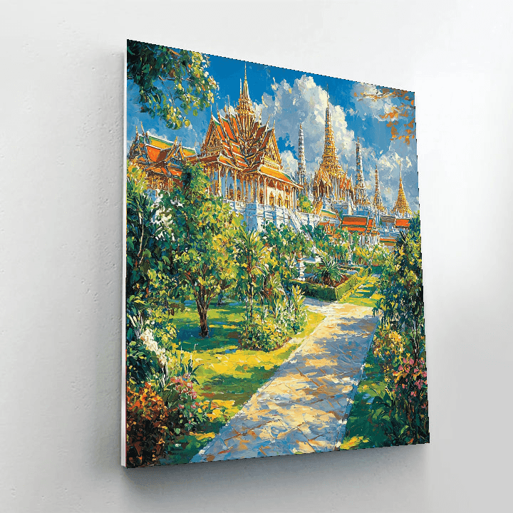 Grand Palace Number Painting