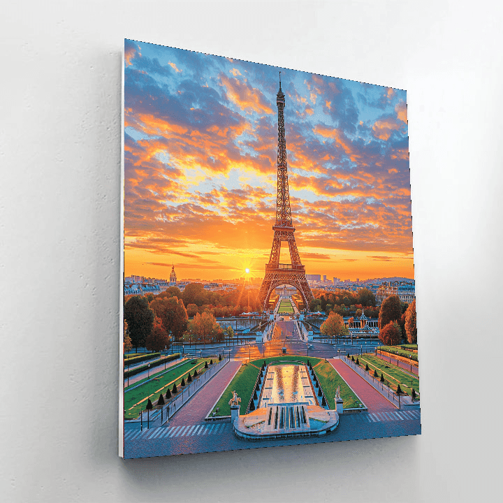Eiffel Tower - Paris, France Paint By Number