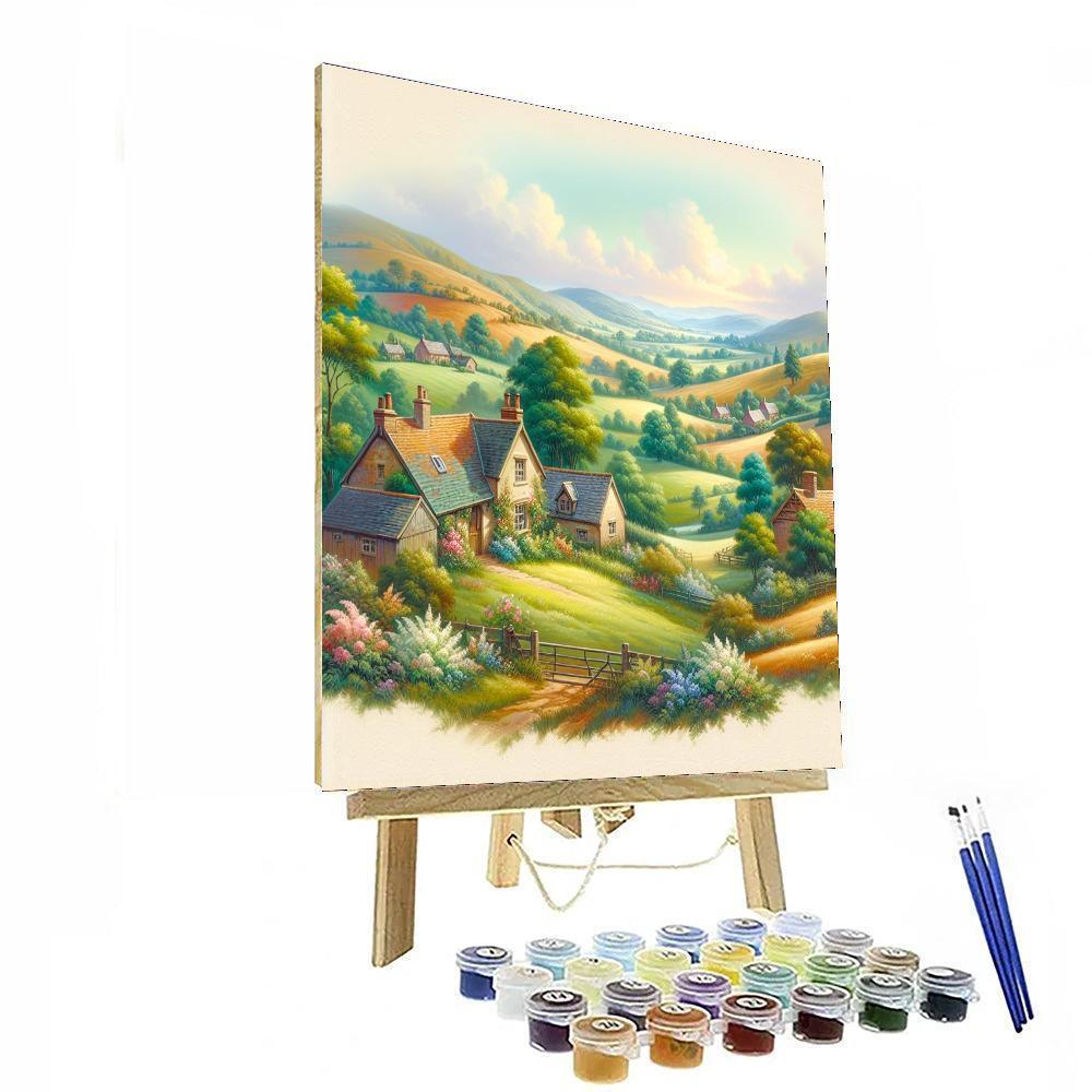 Countryside Charm Retreat Numbered Painting Kits