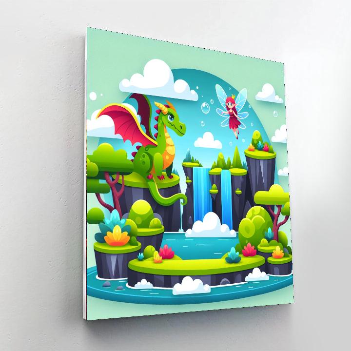 Enchanting Emerald Isles Numbered Painting Kits