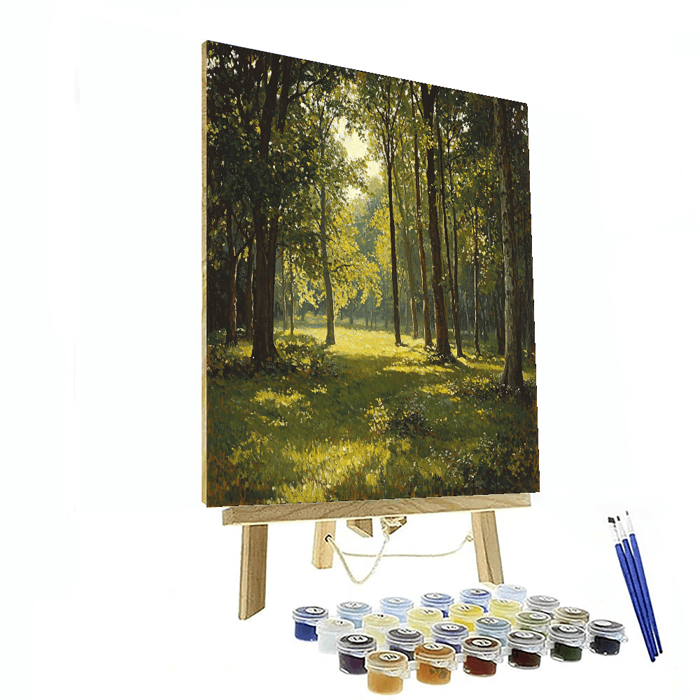Alfred Sisley Inspired Dappled Sunlight  Paint By Numbers