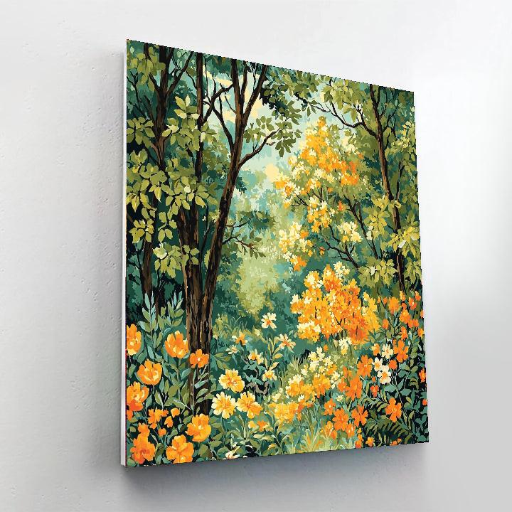 Frida Kahlo Inspired Resilience In Nature  Painting Number Kit