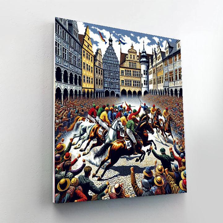 Il Palio - Siena Paint By Number